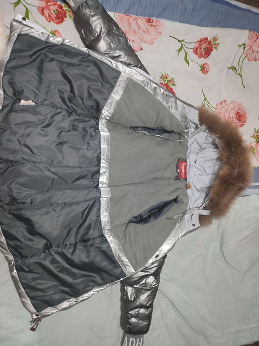 Зимняя курта парка для девочки