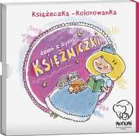 Kolorowanka-harmonijka "Dzień z życia księżniczki"  MPK-000107