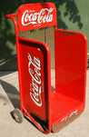 Wózek Coca-Cola stary lata 90 POLECAM ! Kolekcjonerski