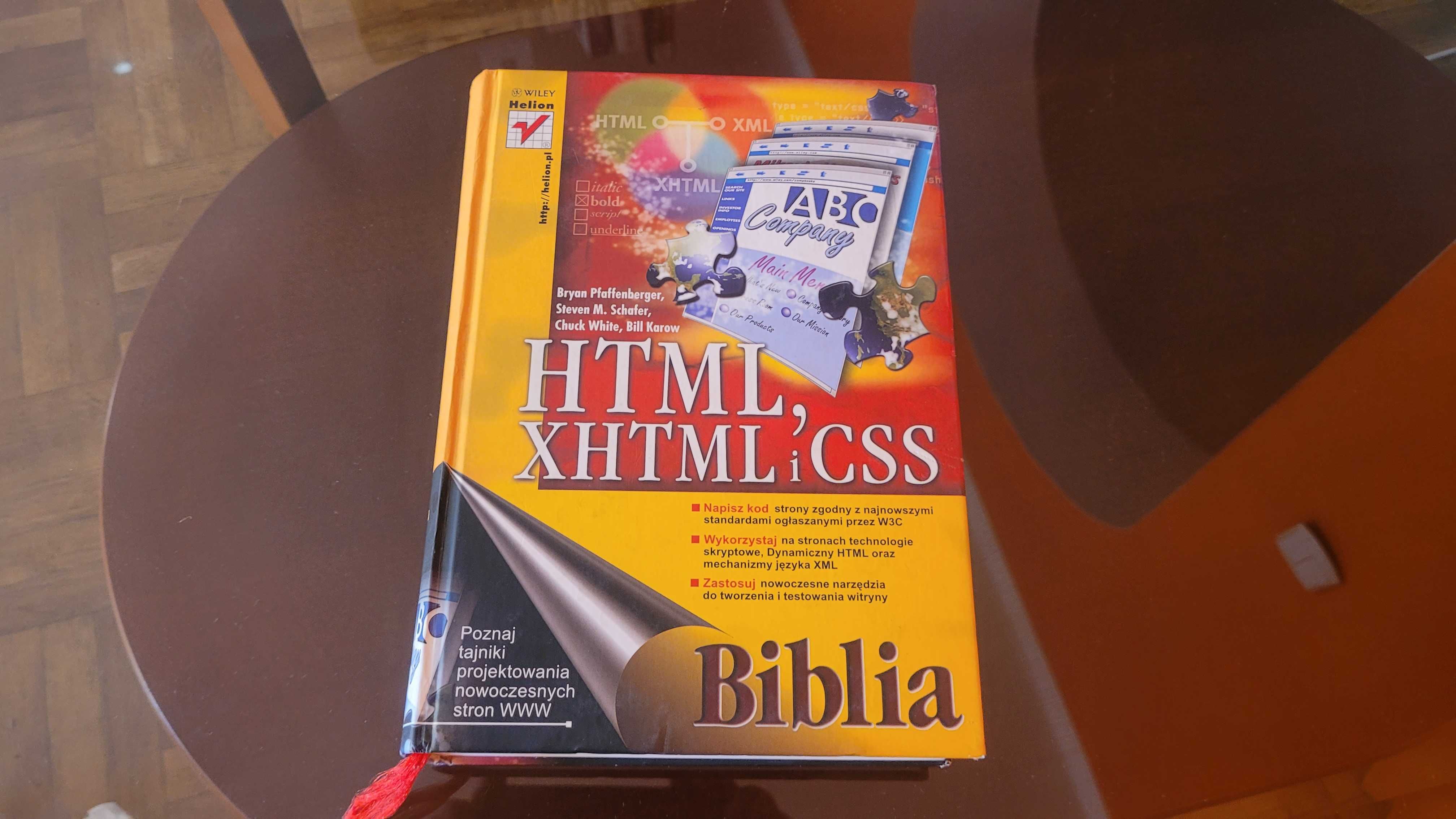 HTML, XHTML I CSS Biblia 2005