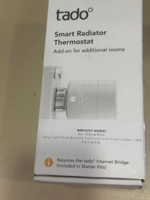 Termoestato de radiador inteligente Tado