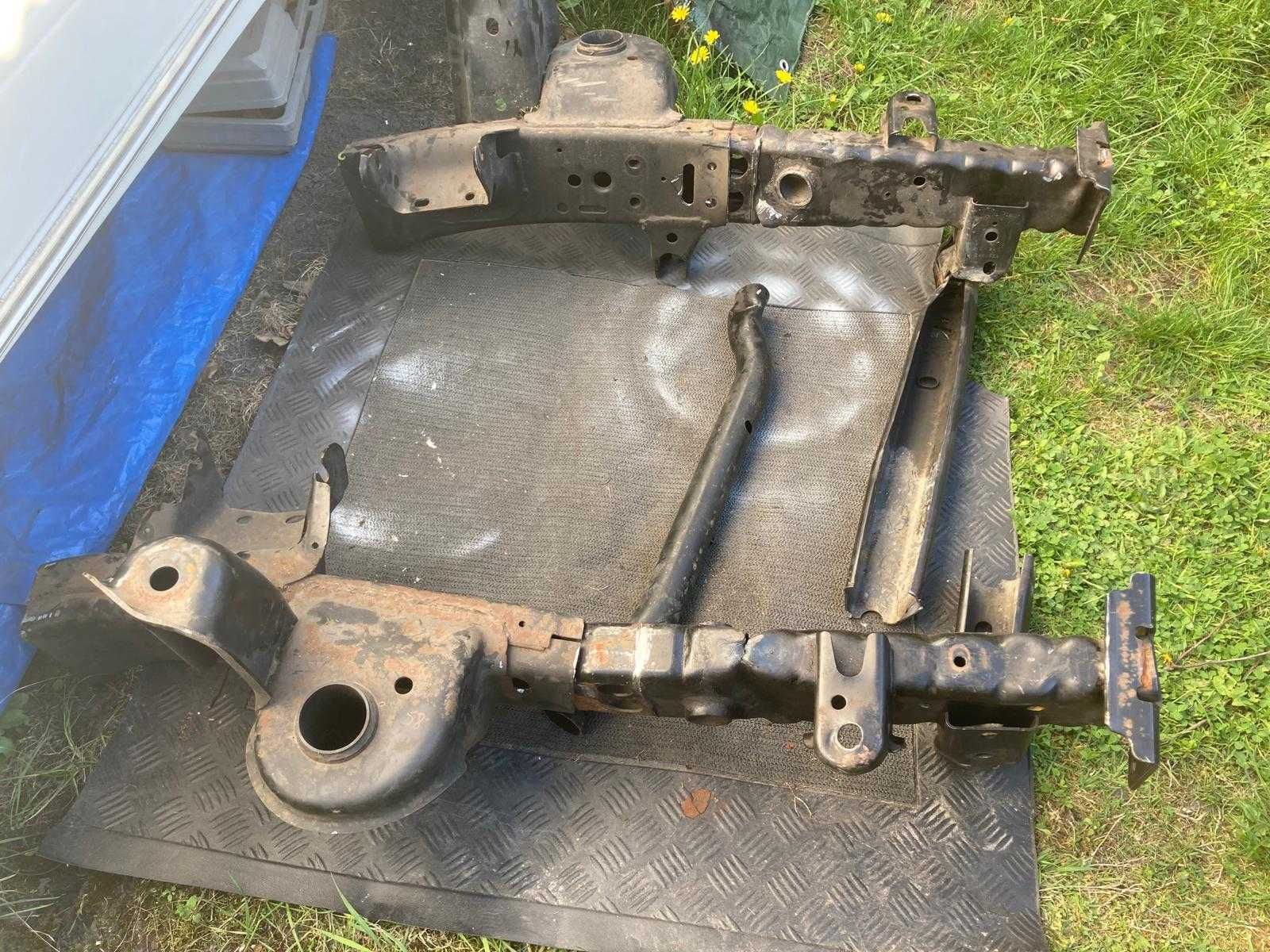 Rama Jeep Wrangler JK belka strefa zgniotu