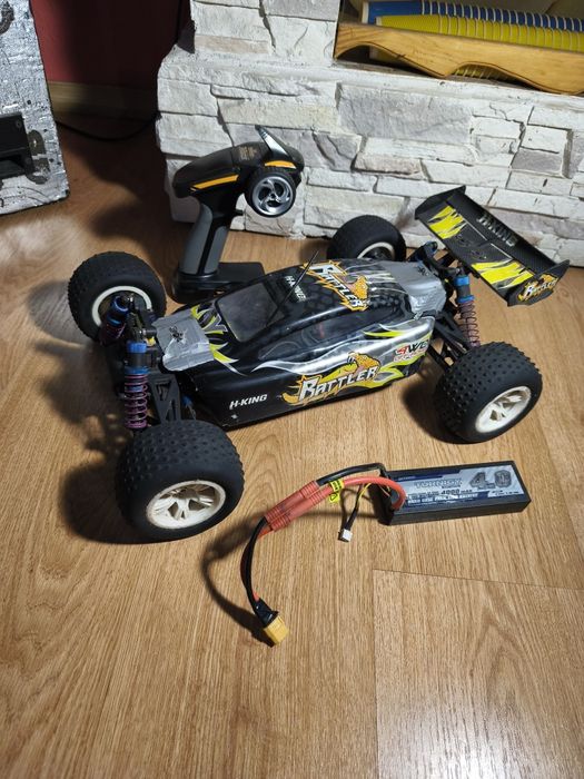 Машинка на радиоуправлении hobby king rattler 1:8 машинка на пульте