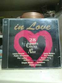 in love cd musica duplo 28 canções-portes gratis