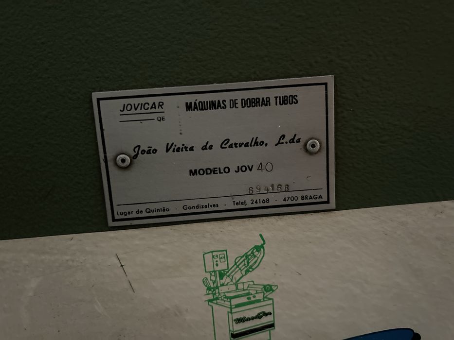 Maquina de virar tubo