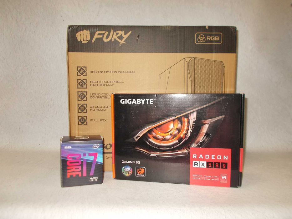 i7-9700 + 32GB + SSD 1TB + Graf. 8GB / Jak nowy, gwarancja