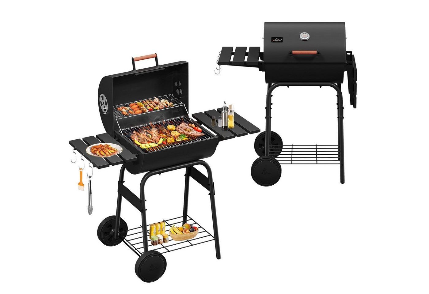 Grill okrągły homelux