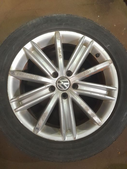 Диск Volkswagen OEM 5N0601025D 7x18 5x112 ET43 DIA57,1 Б/У