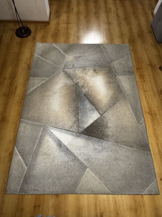 Dywan 160x220cm Szary