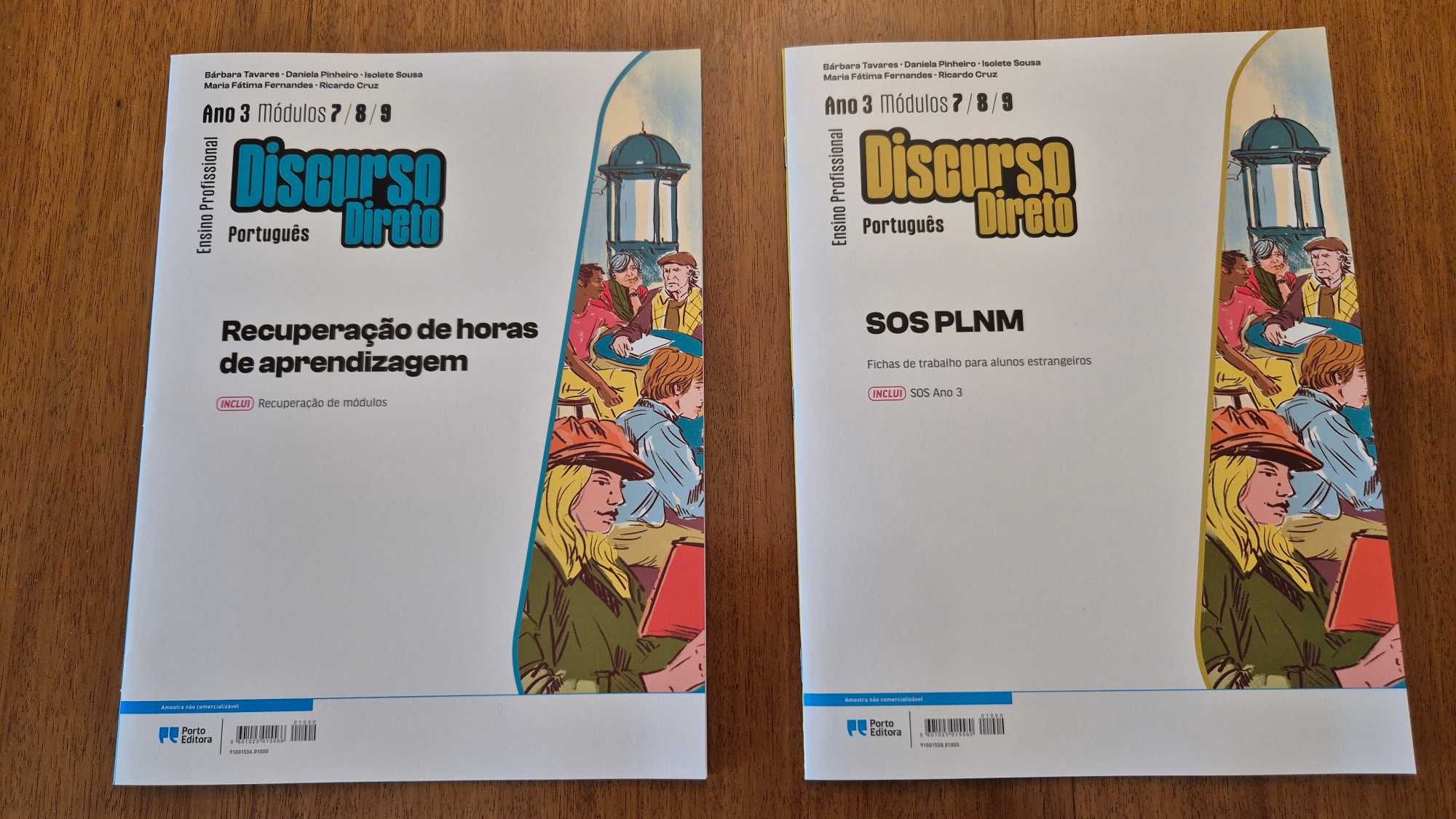 Vendo Conj. Pedag. Português Ens. Profissional DISCURSO DIRETO 12ºAno!