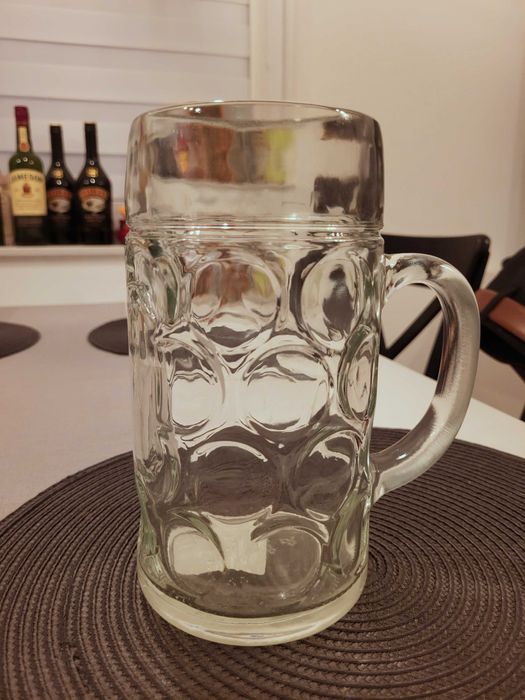 Kufel do piwa 1L w stylu Oktoberfest 6szt - cena za komplet!