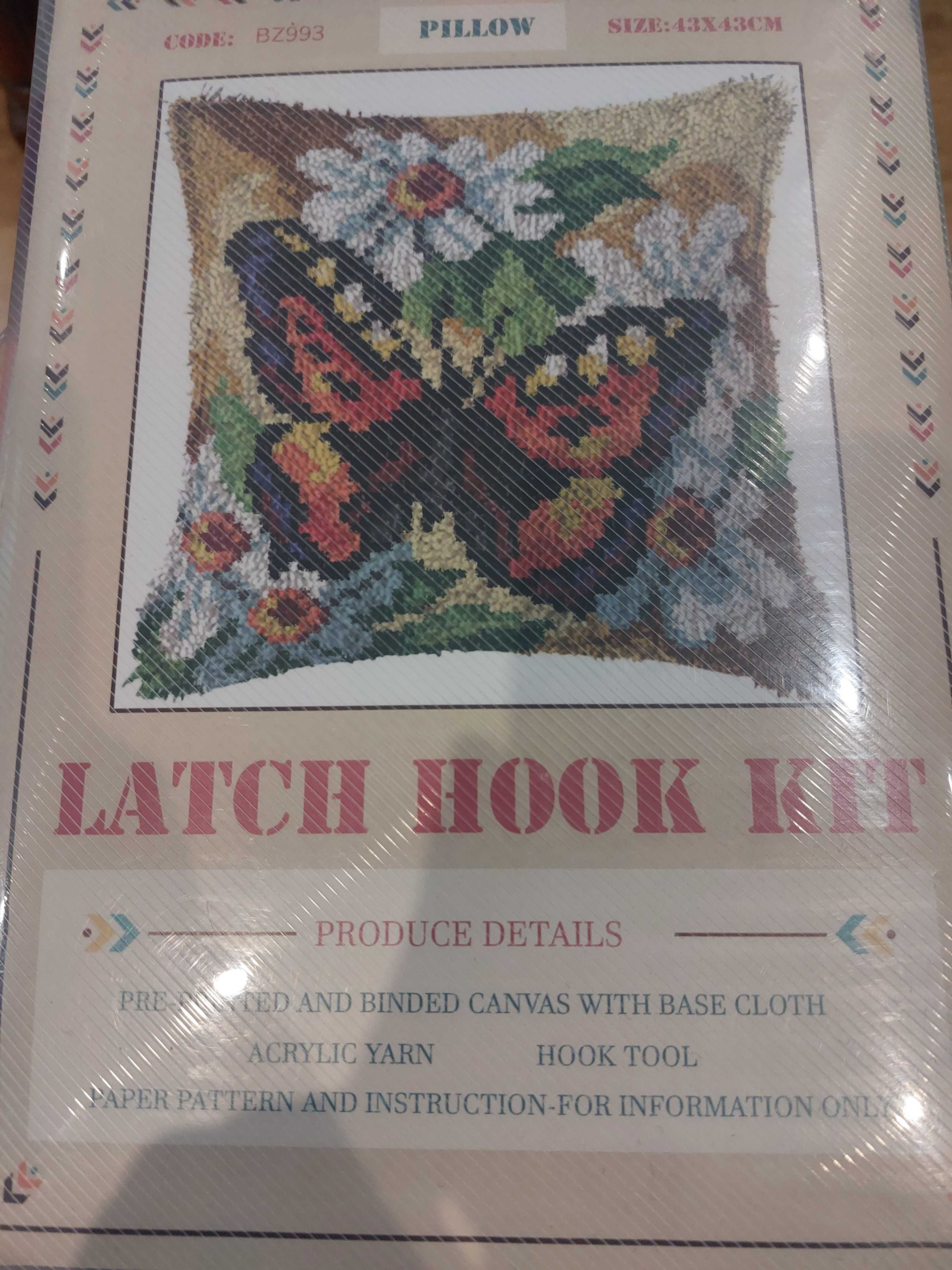 Latch hook kit zestaw poduszka