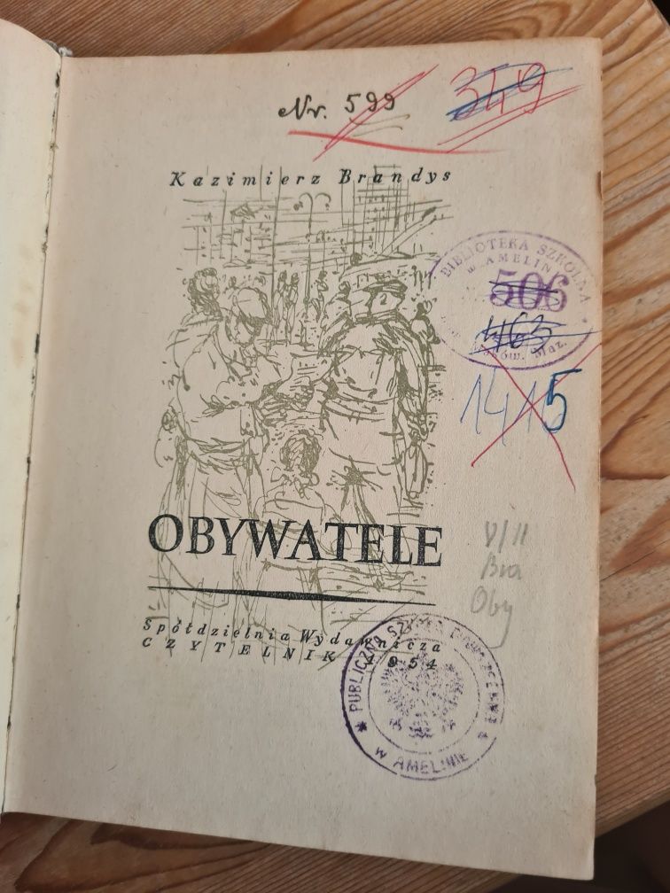 Obywatele - Kazimierz Brandys