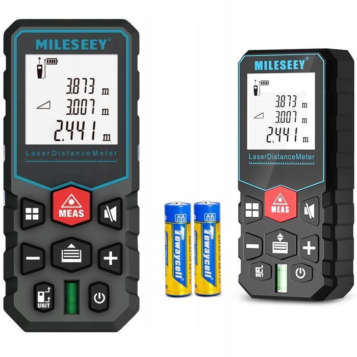 Dalmierz Laserowy Miernik Odległości 100m X5 Pamięć