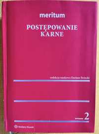 Postępowanie Karne. Seria Meritum. Red nauk Dariusz Świecki