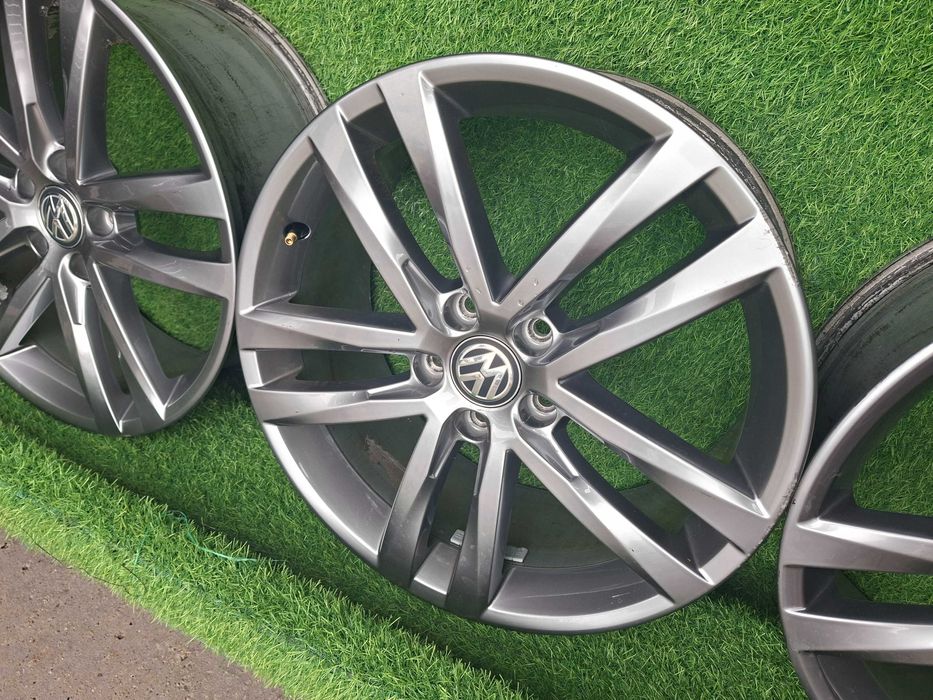[A123] ALUFELGI 18 5x112 ORYGINAŁ VW GTI,Golf VI,VII,VIII,Touran,Caddy