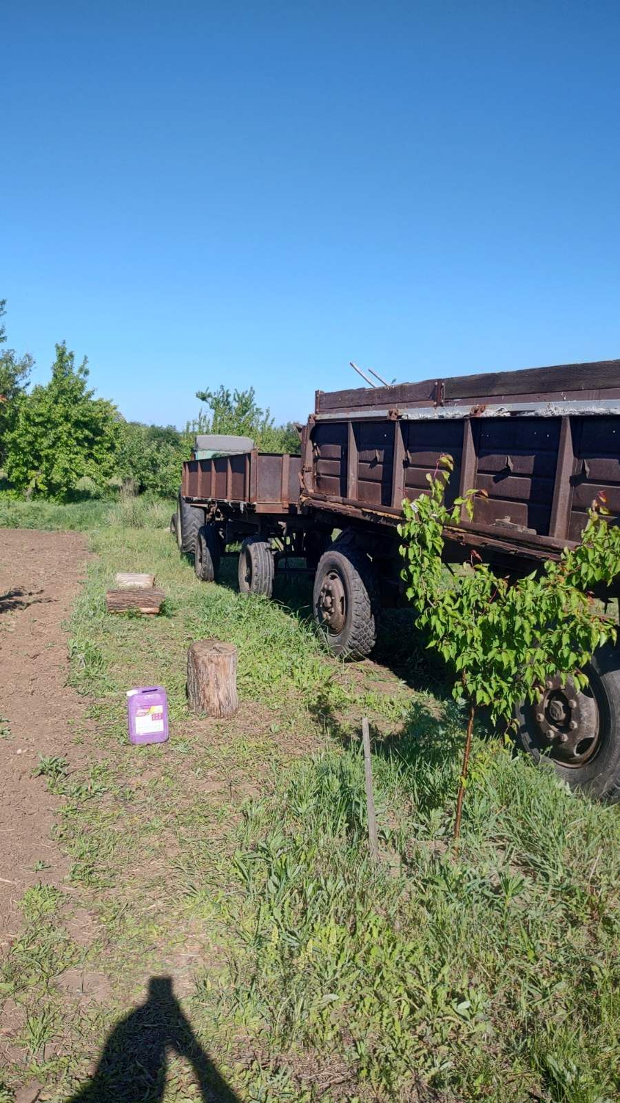 Срочно продам два прицепа для трактора, можно по одному