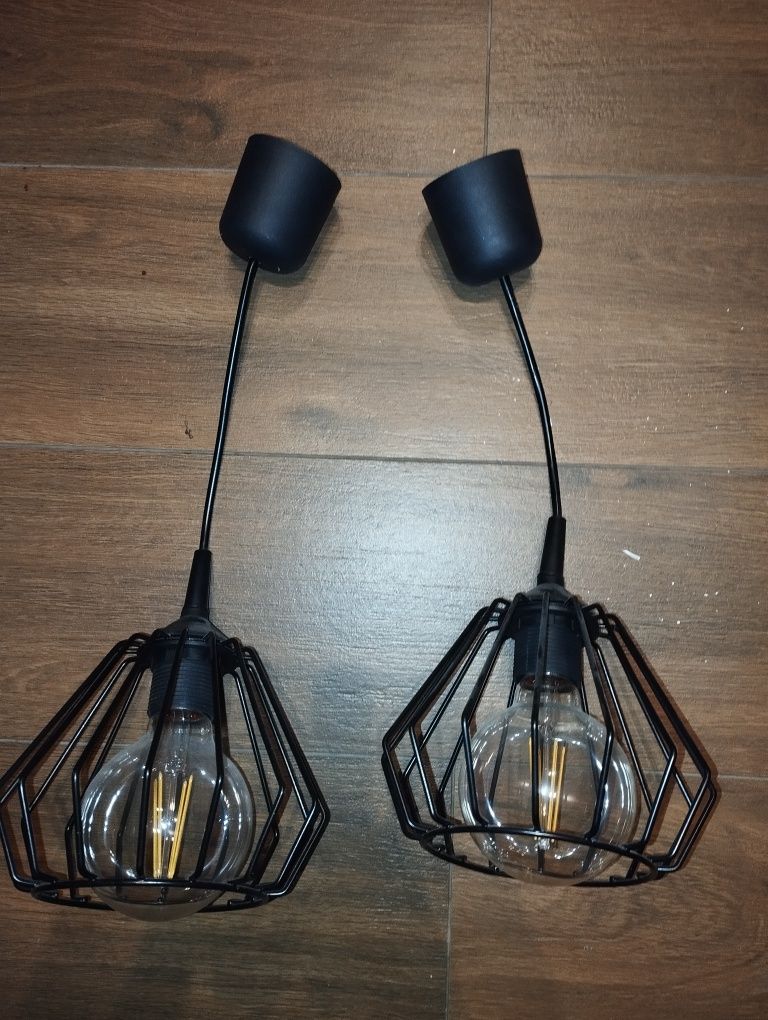 lampy Lampa sufitowa loft koszykowa