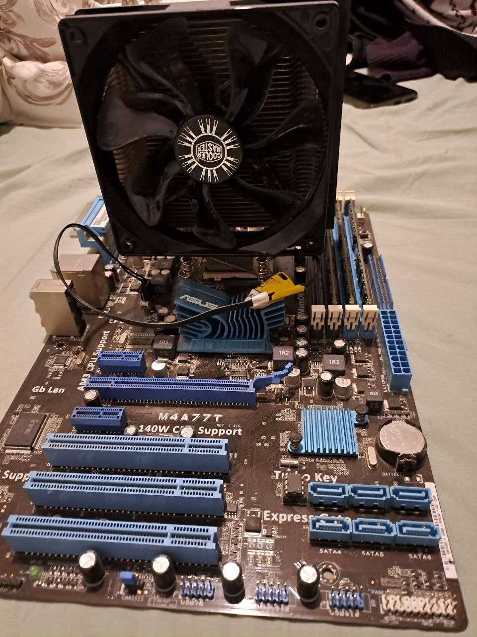 Procesor AMD Phenom II X6 1090T + płyta główna,ram,cooler