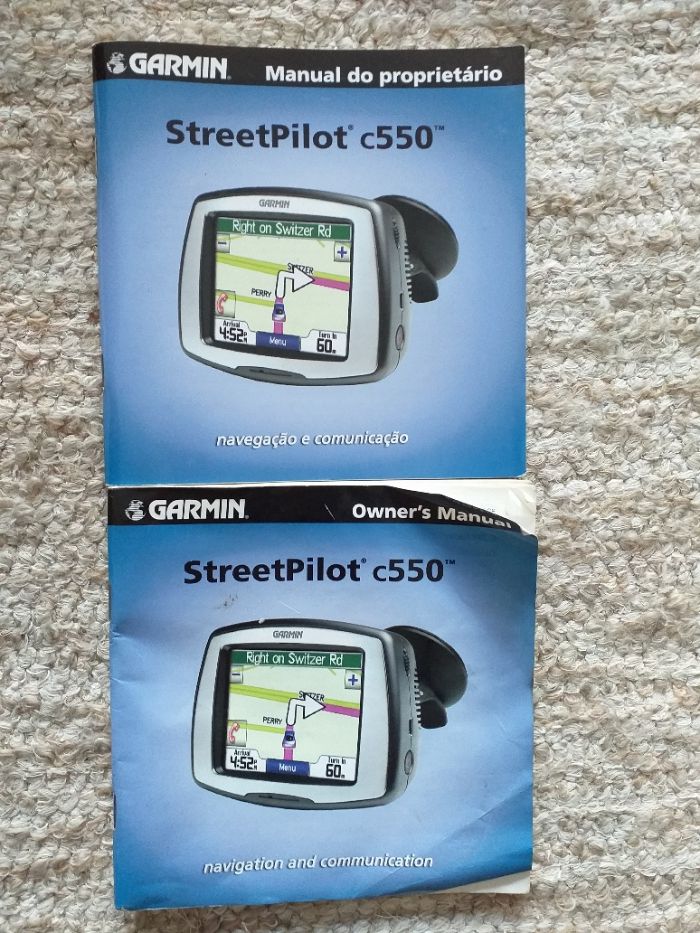 GPS Garmin StreetPilot c550