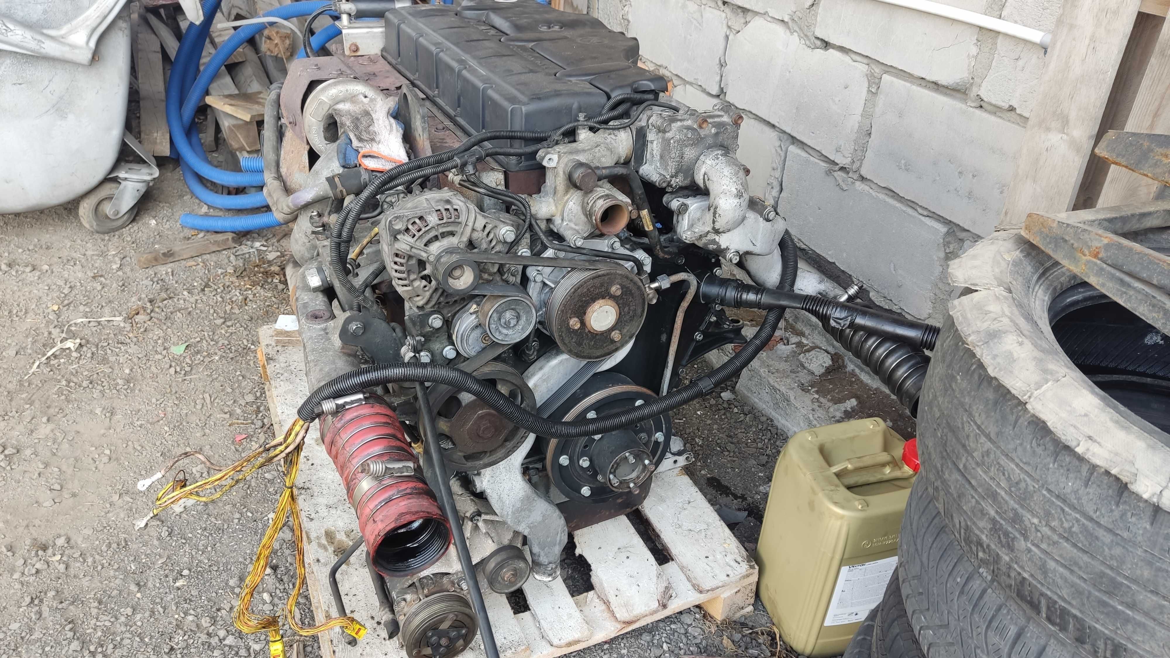 Silnik MAN TGL 12.250 uszkodzony typ D0836 LFL63