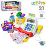 Кассовый аппарат Limo toy 7162 Магазинчик с весами и микрофоном