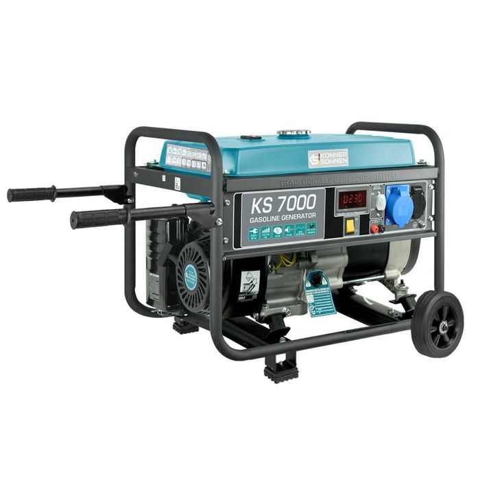 KS 7000E G генератор Konner & Sohnen газ/бензин 5,5 кВт з  KS 7 KIT