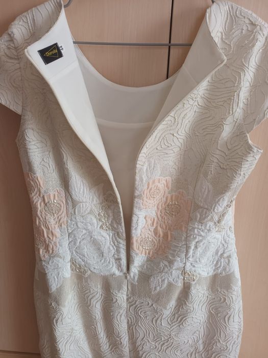 Sukienka wizytowa jak nowa wesele chrzciny komunię elegancka M/ L