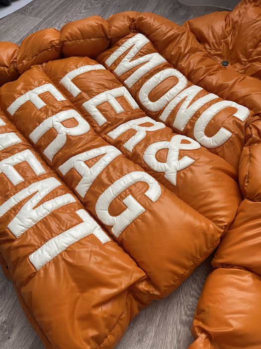 Куртка MONCLER FRAGMENT HIROSHI FUJIWARA, помаранчевого кольору