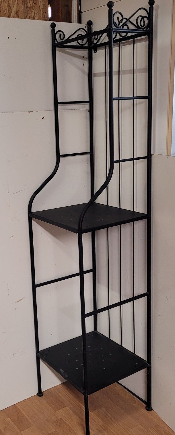 Regał metalowy łazienkowy Ikea Ronnskar wąski