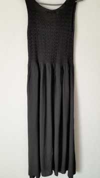 Sukienka damska włoska TODAY kolor czarny rozmiar M