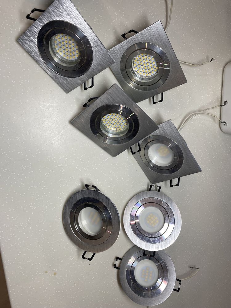 LED світильники вбудовані
