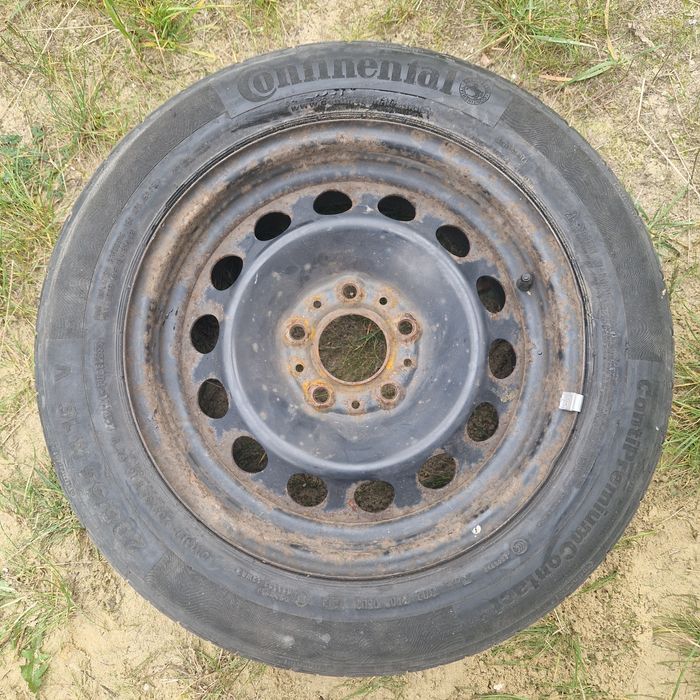 Koło Felga Stalowa 16 cali Rozstaw śrub 5x120 BMW 205/55 R16