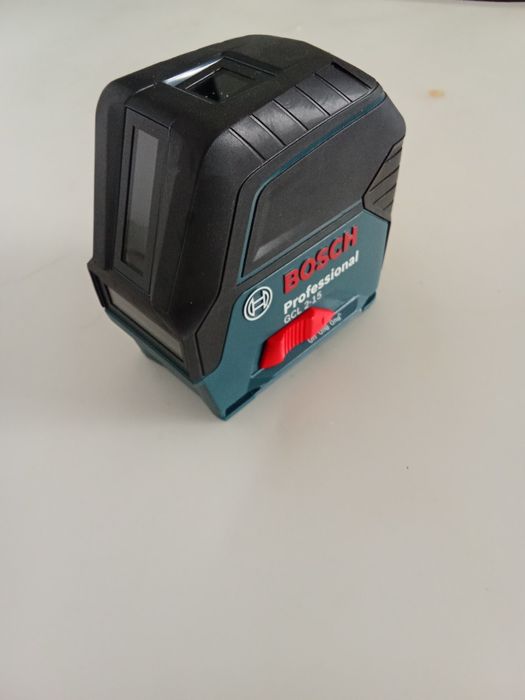 Bosch gcl2-15 laser krzyżowy punktowy liniowy czerwona wiązka nowy