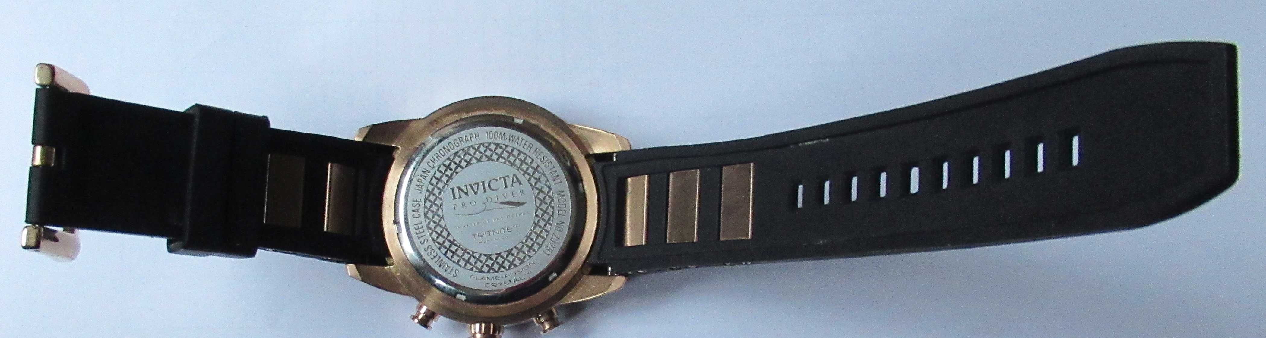 zegarek diver invicta pro diver duża  50 mm chronograph