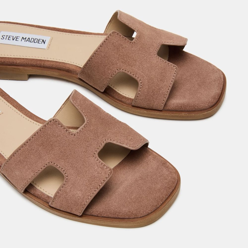 Жіночі шльопки тапочки Steve Madden Hadyn Mocha ОРИГІНАЛ