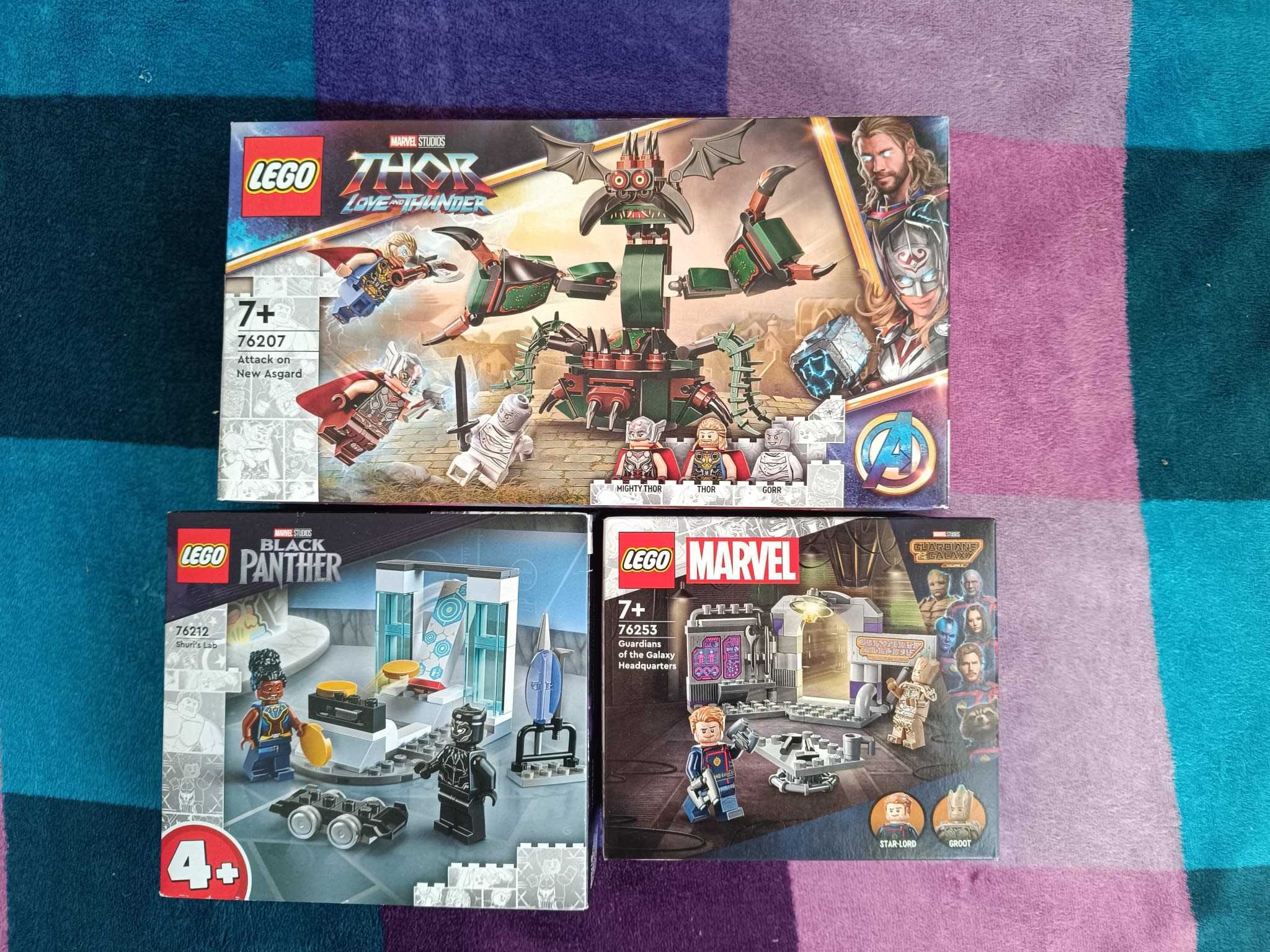 Zestaw Lego Marvel 76207 + 76515 + 76253