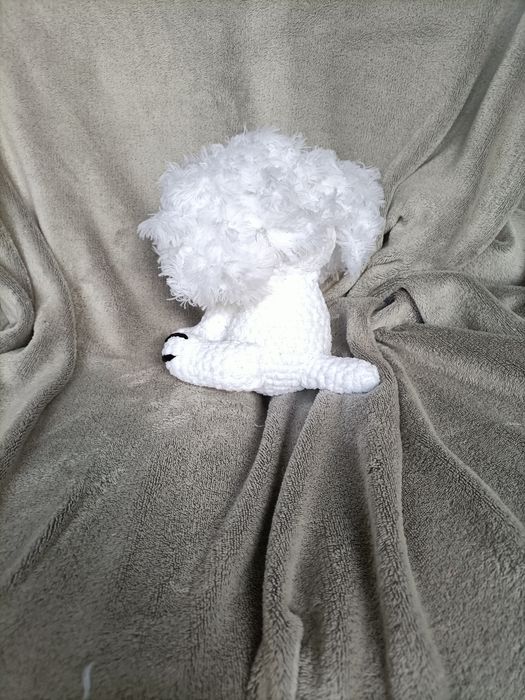 Pies szydełko handmade