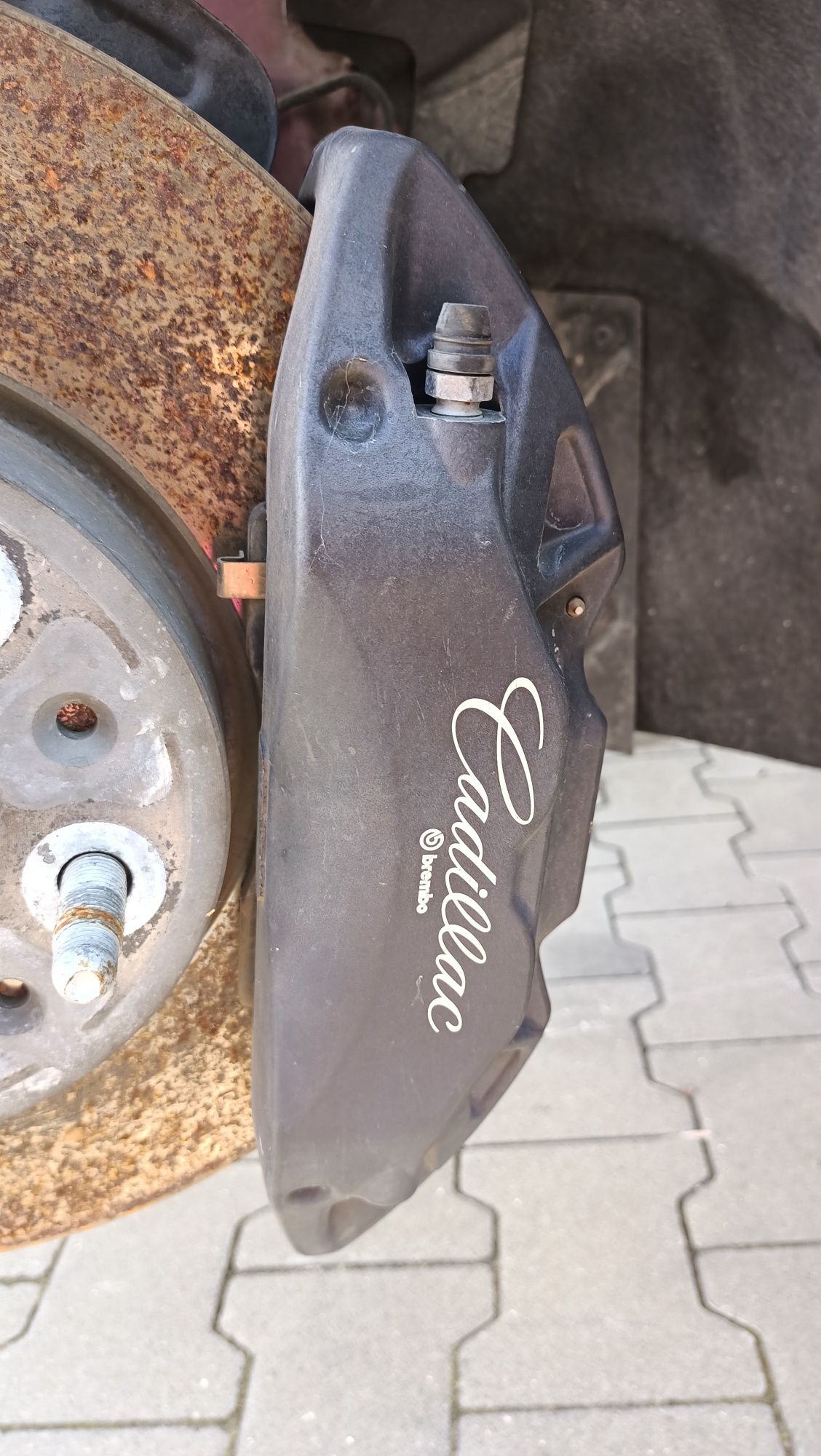 Hamulce zacisk, tarcza, klocek, BREMBO Cadillac 320mm