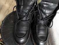 Buty trapery skórzane ocieplane Salamander rozmiar 41