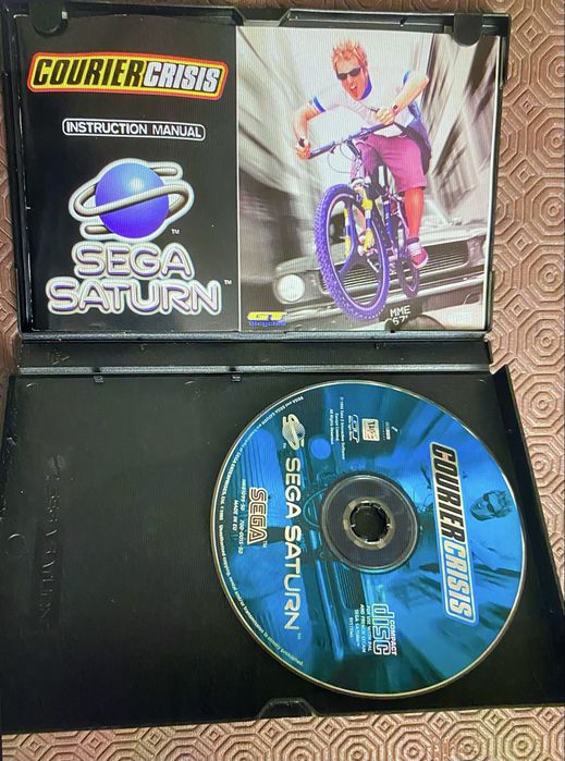 Jogo Sega Saturn – Courier Crisis - Retro Gaming