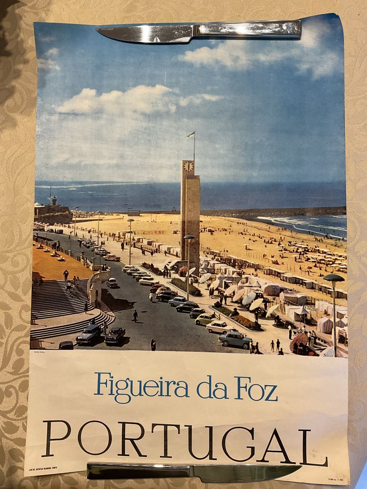 Antigos posteres da Figueira da Foz e Seixal