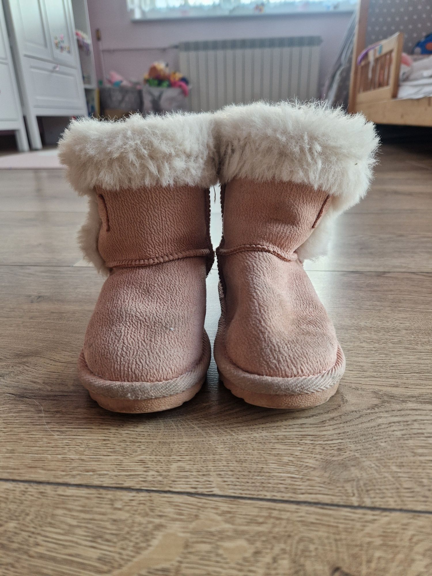 Buty zimowe dla dziewczynki 25/26