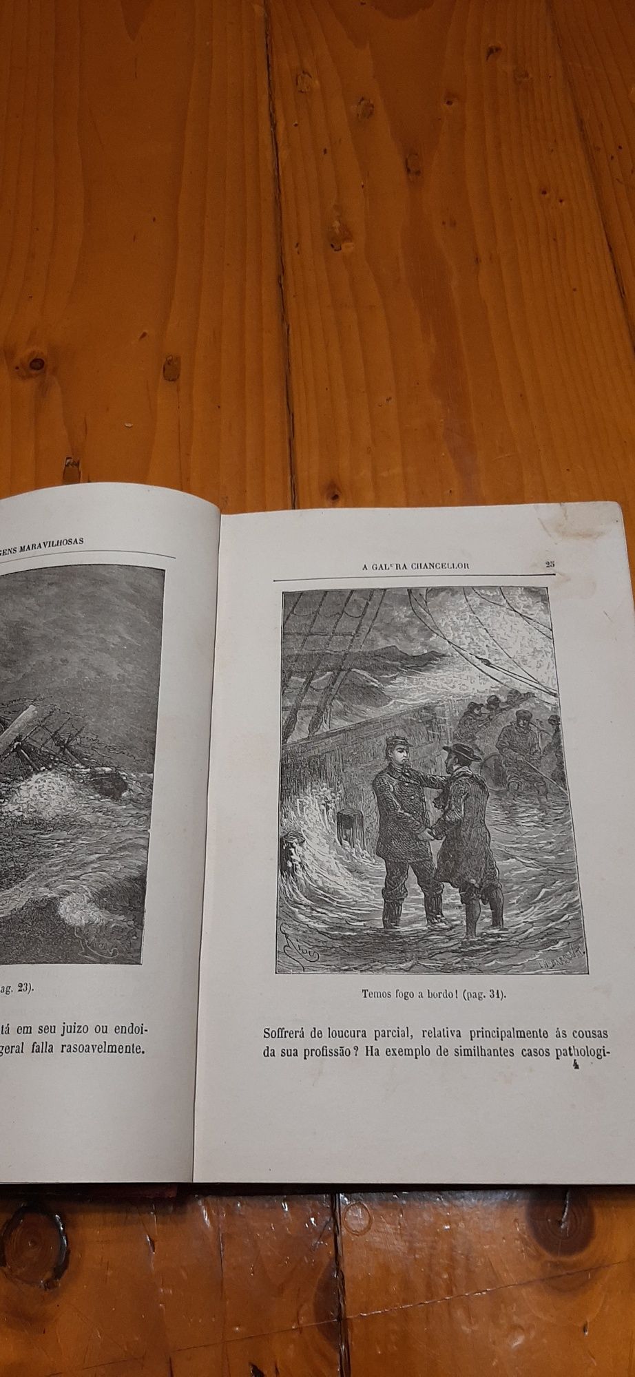 Antigo Livro de Júlio Verne  Ano 1878 .