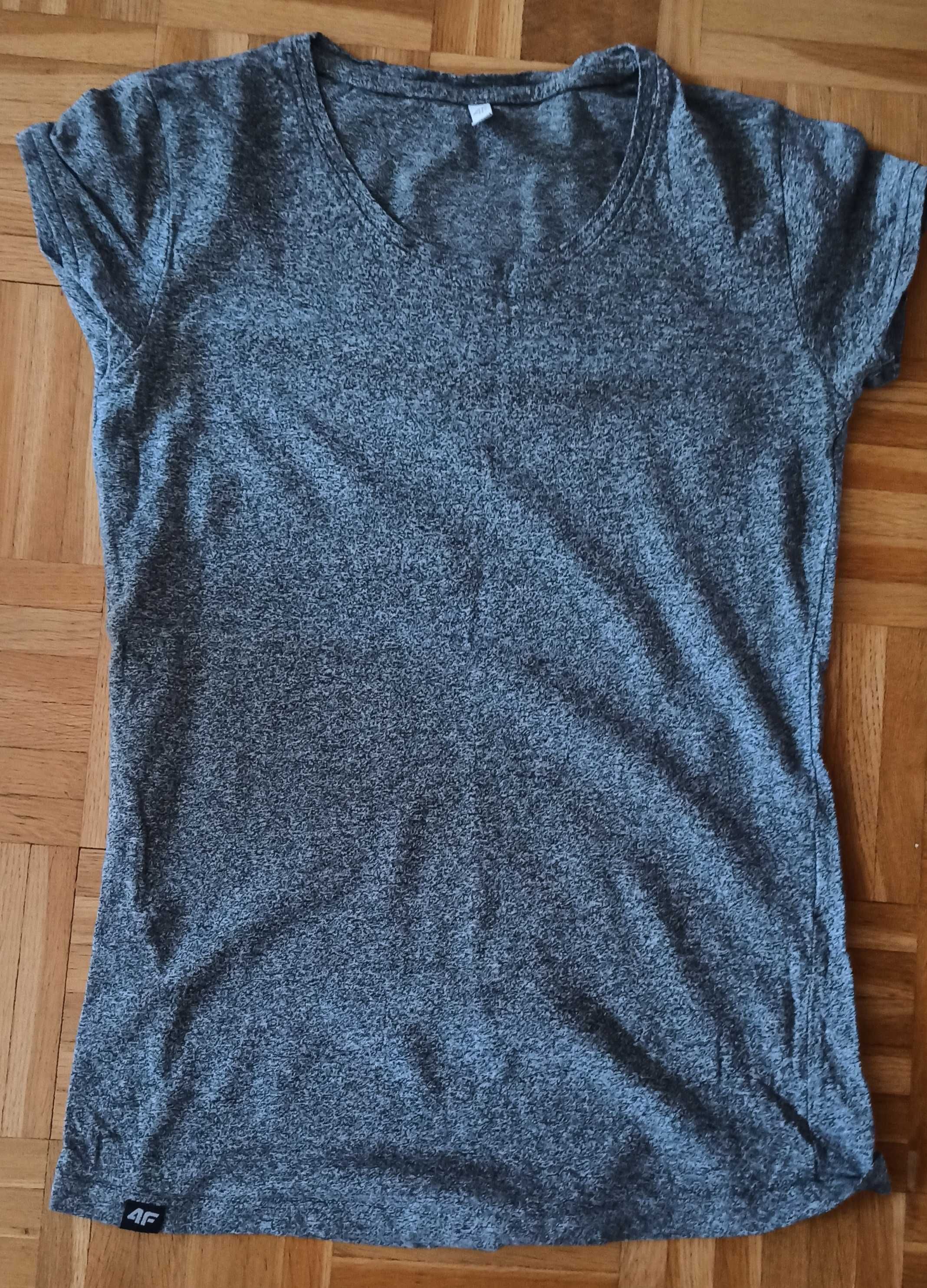 Szary damski T-Shirt 4F rozm S