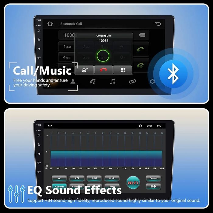 Radio Samochodowe VW Seat Skoda 2 DIN 9" Android 13 | CarPlay, Android