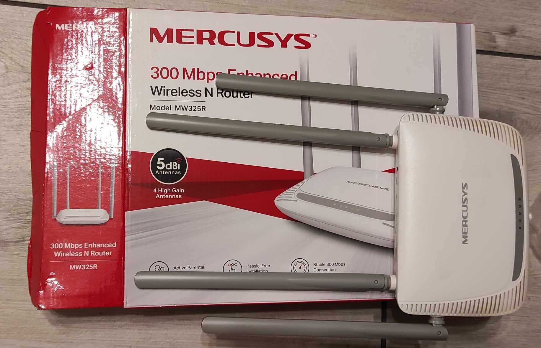 Router Wi-Fi Mercusys MW325R 300 Mbps