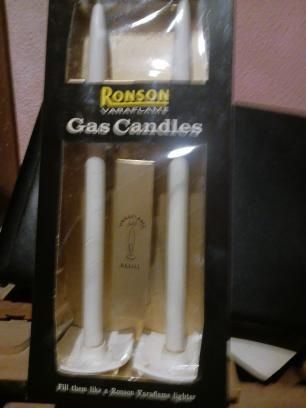 Velas gás não sei se funciona ronson