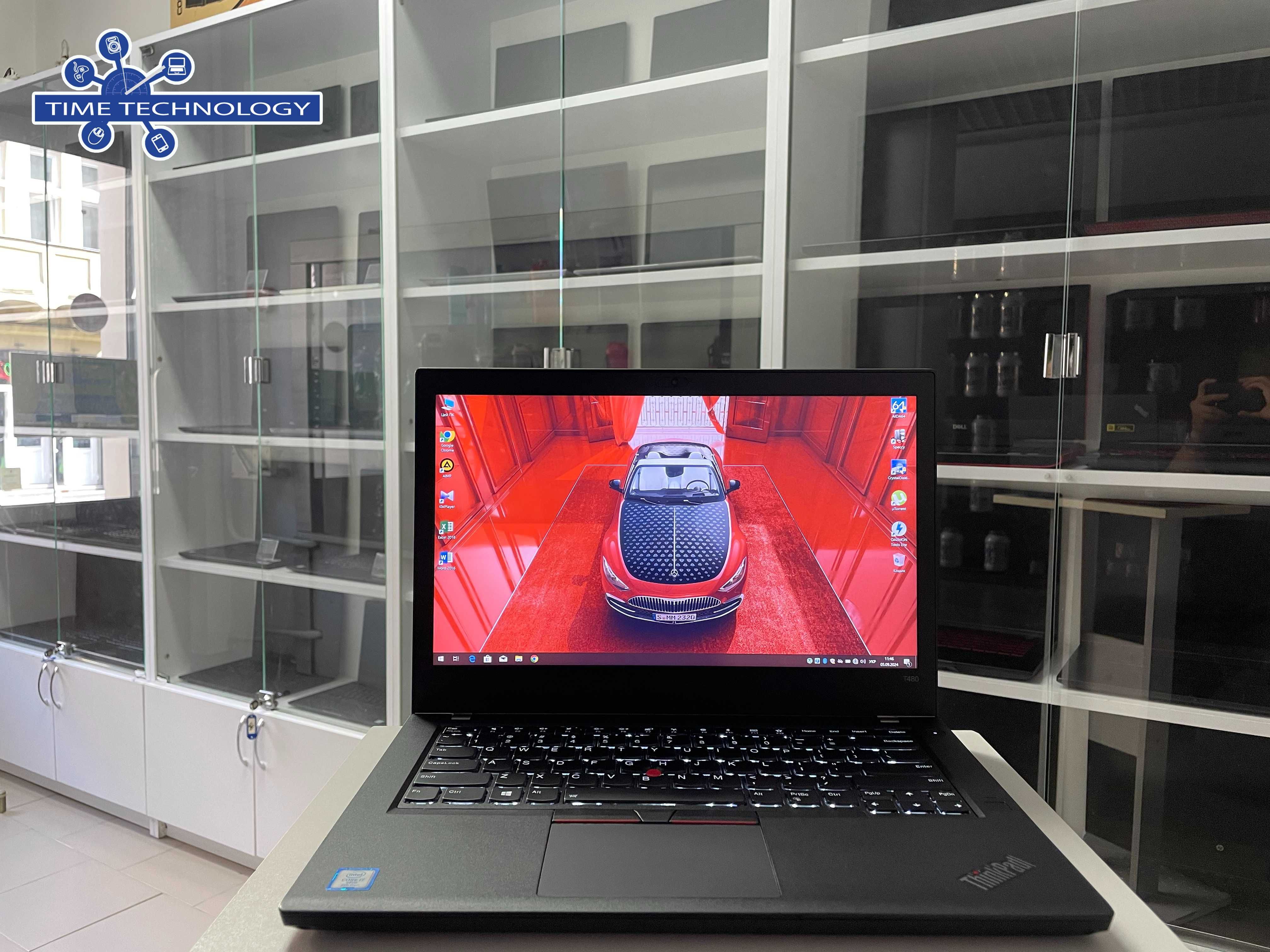 Ультрабук Lenovo Thinkpad T480 [i7 8G QUAD] [FULL IPS] [SSD] Куліша 22