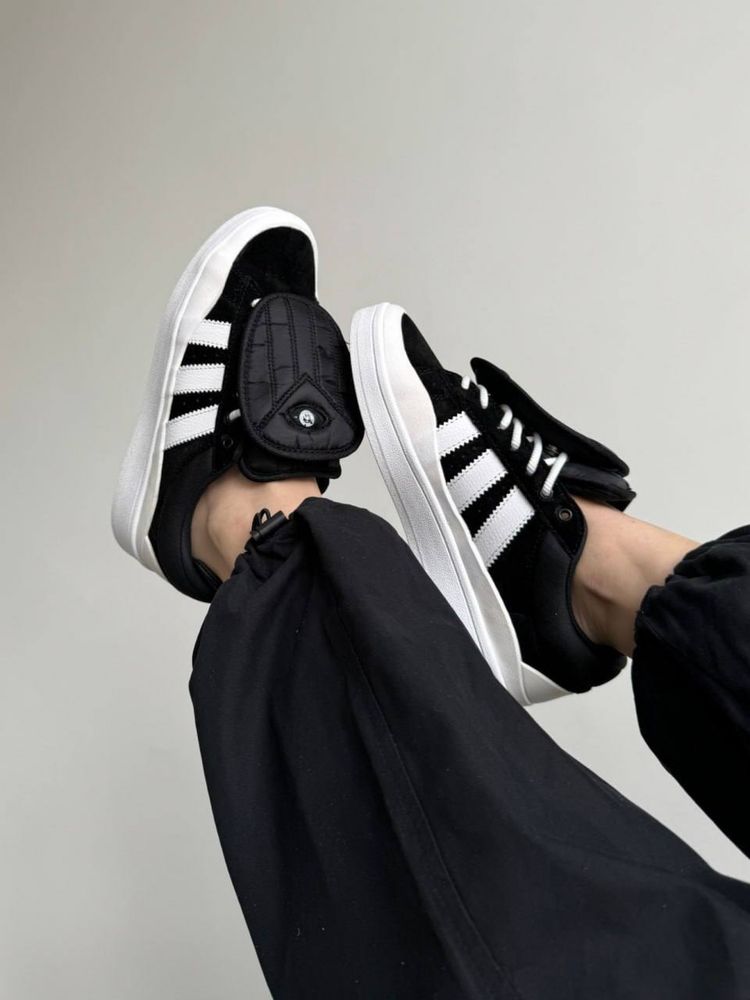 Жіночі кросівкиAdidas Campus x Bad Bunny Black/White